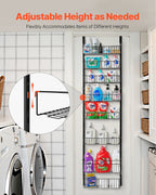 8-Tier Over-the-Door Pantry Organizer — Adjustable Kitchen Storage Rack