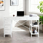 55-inch Computer Desk With 6 Drawers