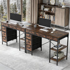 55-inch Computer Desk With 6 Drawers